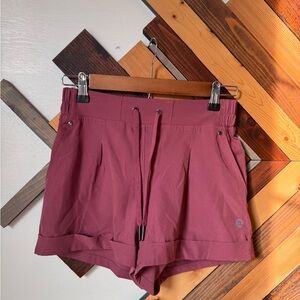 Mondetta High Waist Mauve Shorts